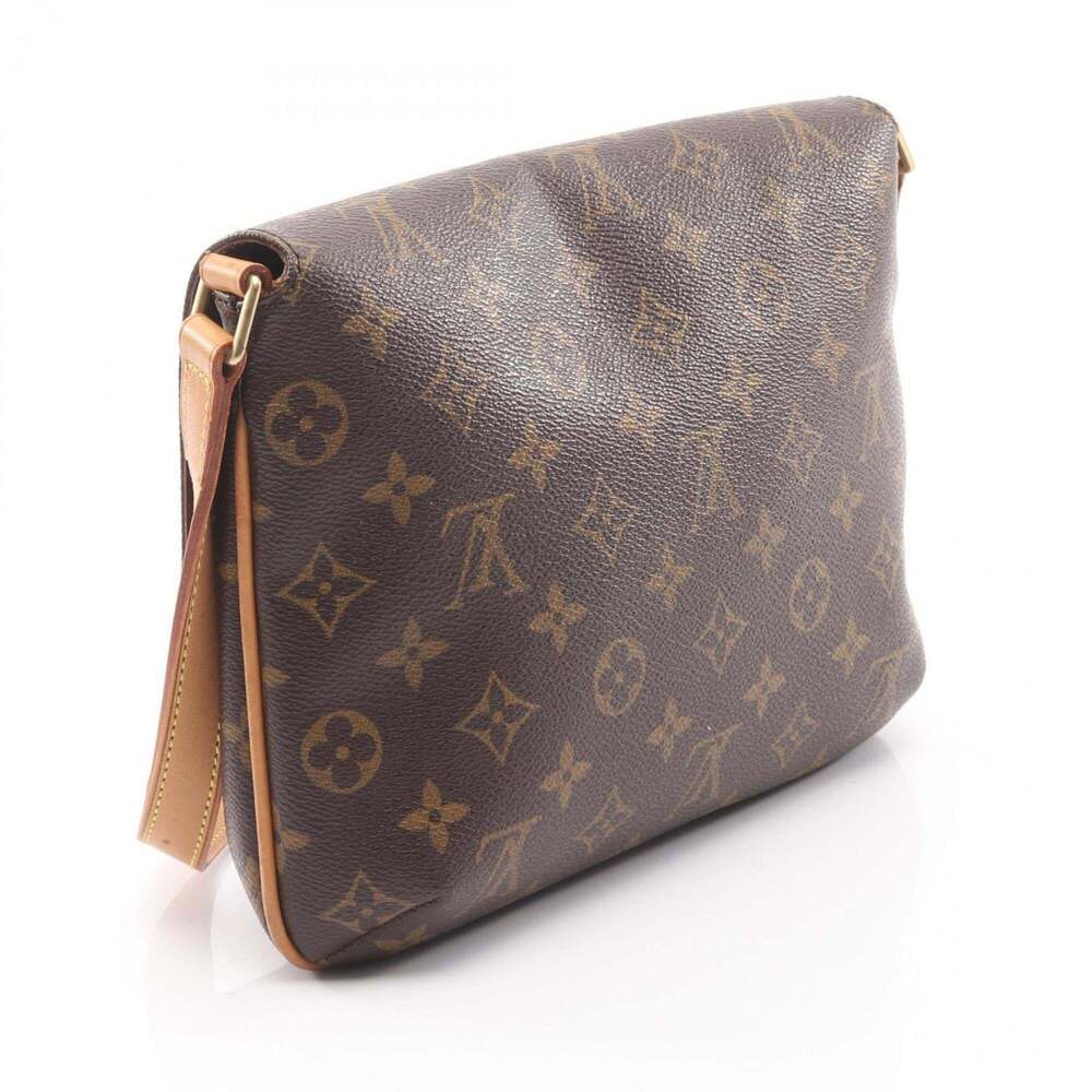 LOUIS VUITTON Brown Monogram Leather Shoulder Bag - Picture 2 of 12